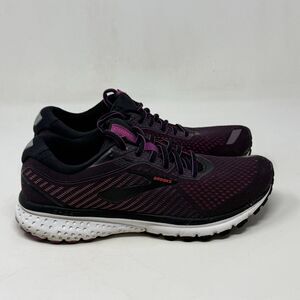 Brooks Ghost 12 Shoes Womens 8.5 Purple Lightweight Running Sneakers